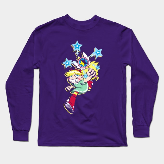 The Rebel Princess Long Sleeve T-Shirt by VicNeko